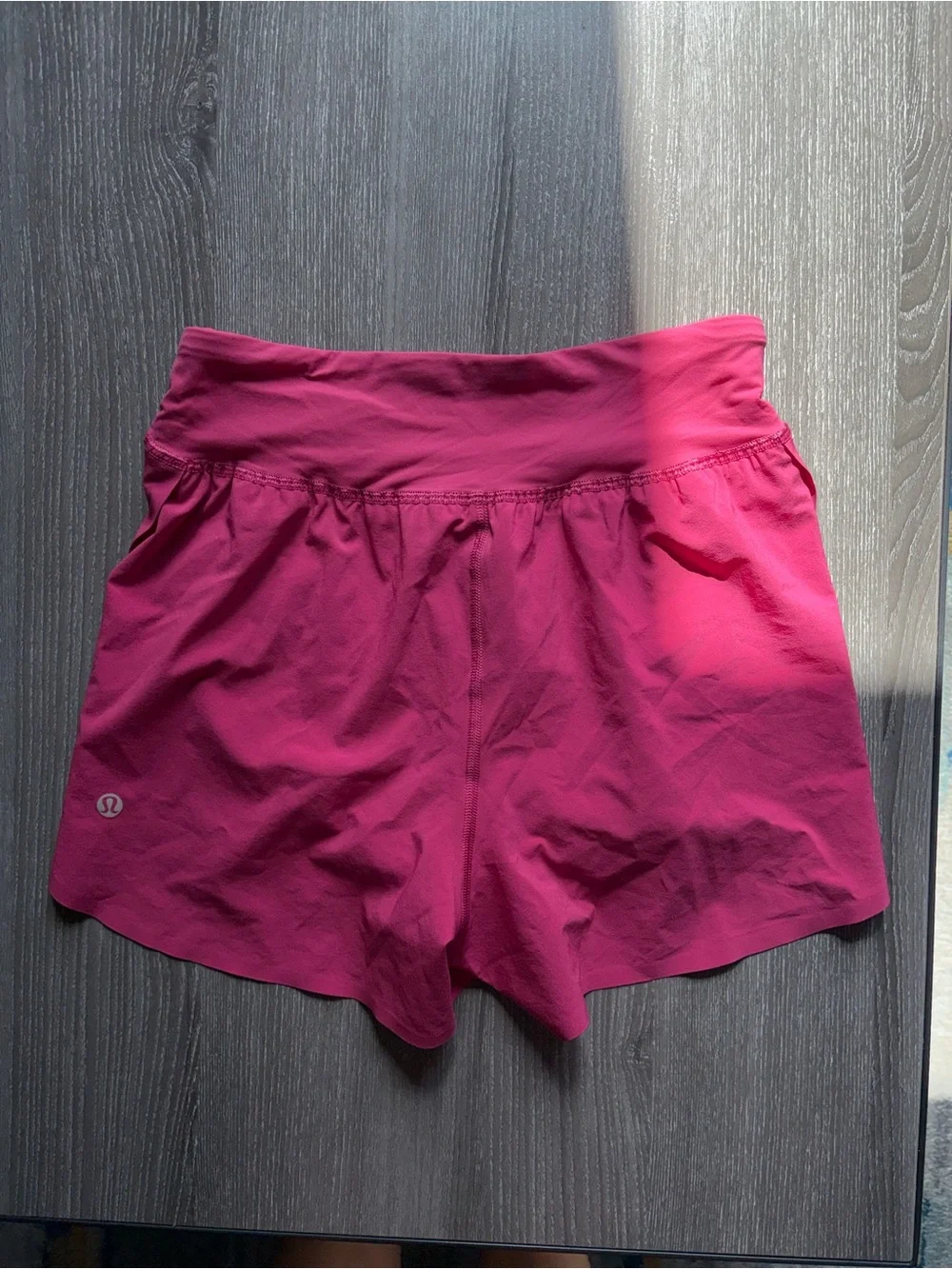 lululemon athletica Hot Pink Layered Running Shorts